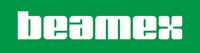 Beamex logo - white on green