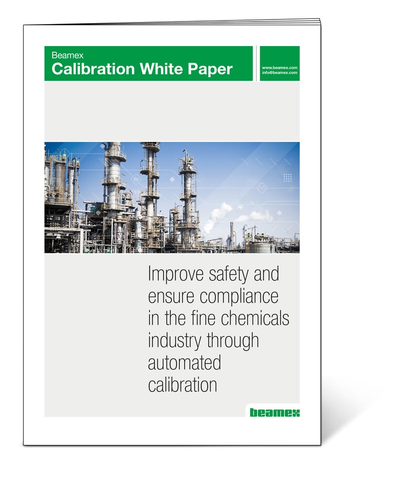 Automated calibration for fine chemicals industry Beamex White Paper