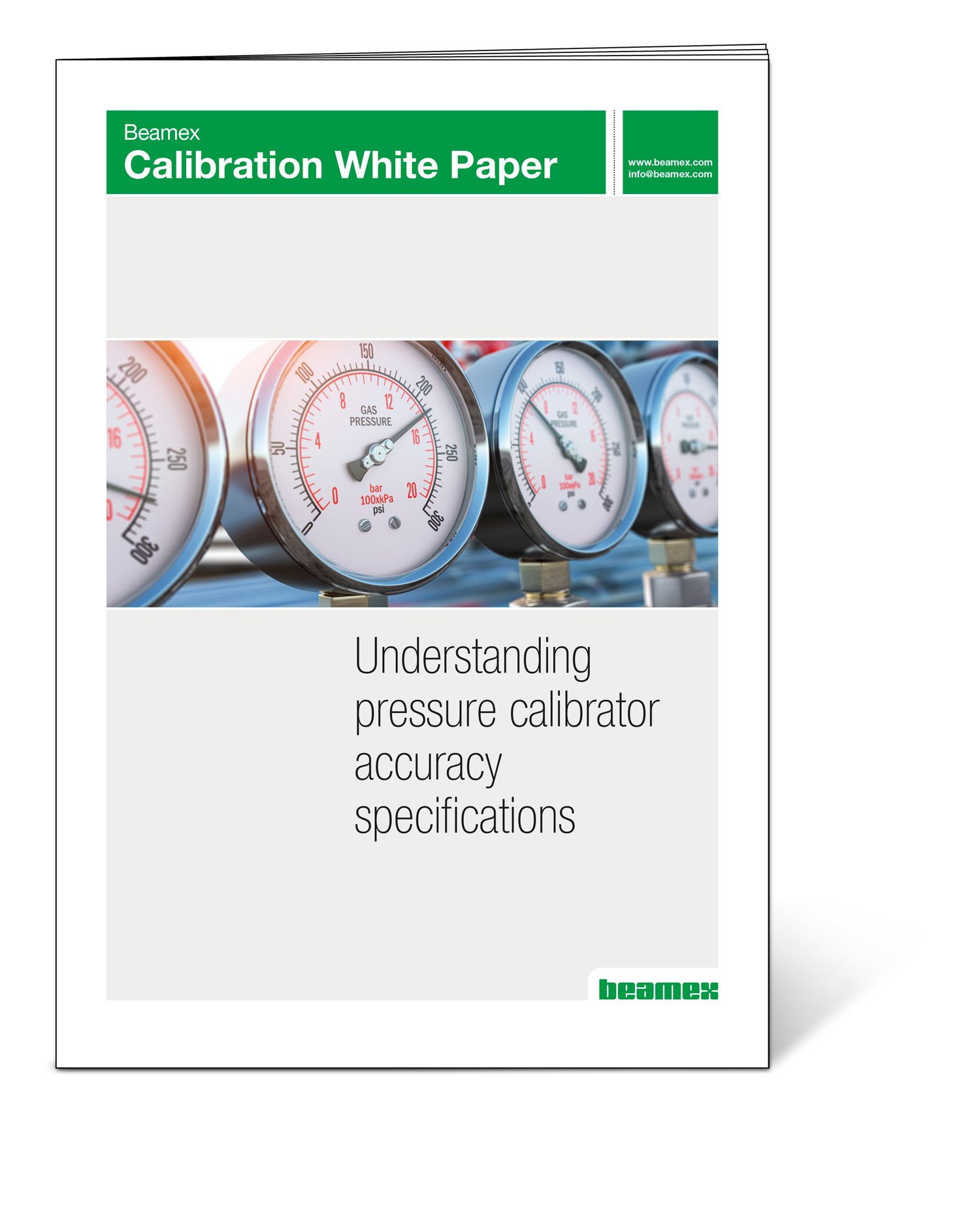 Beamex White Paper - Understanding pressure calibrator accuracy specifications