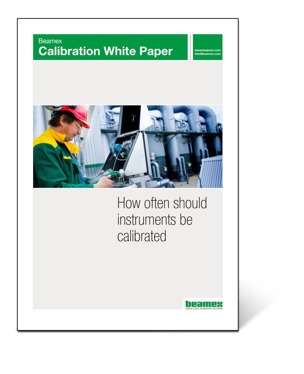 How often should instruments be calibrated Beamex White Paper
